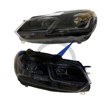 Koplampen Set LED Dynamisch Golf 7.5 (Facelift) Look Full..., Ophalen of Verzenden, Nieuw, Volkswagen