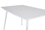Eettafel - Astar - 120x80 cm - Wit - Jörn, Huis en Inrichting, Tafels | Eettafels, Verzenden, Nieuw