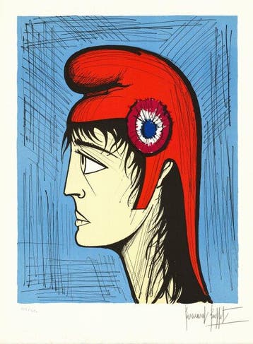 Bernard Buffet (1928-1999) - La Révolution Française,, Antiek en Kunst