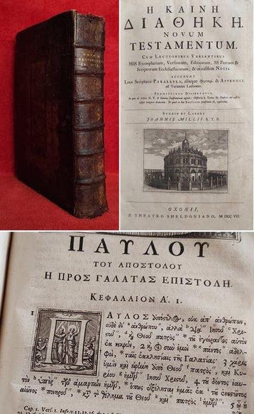 Novum Testamentum -    - [The New Testament in, Antiek en Kunst