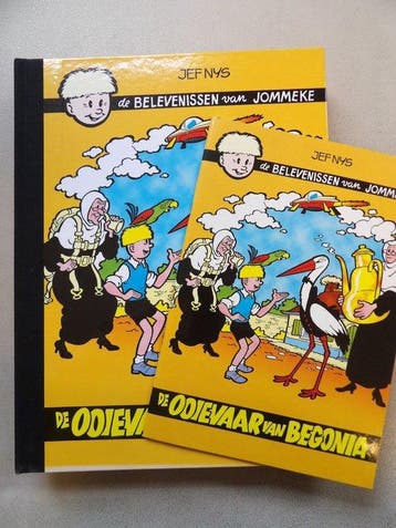 Jommeke 8 - De ooievaar van Begonia - luxe hardcover op, Nieuw