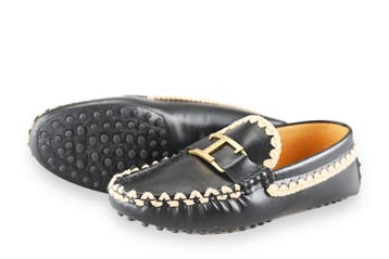 Tods Loafers in maat 38 Zwart, Kleding | Dames, Schoenen, Verzenden, Zwart, Overige typen, Zo goed als nieuw