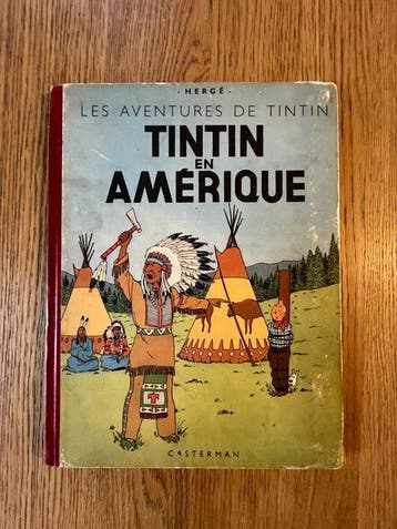 Tintin T3 - Tintin en Amérique (B2) - C - 1 Album - Herdruk, Nieuw