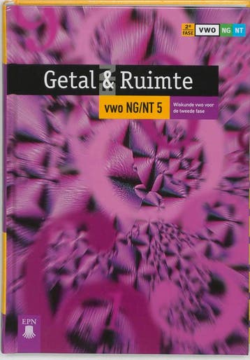 Getal & ruimte Vwo NG/NT5 Leerlingenboek - R.A.J. Vuijk, Verzenden, Gelezen, R.A.J. Vuijk
