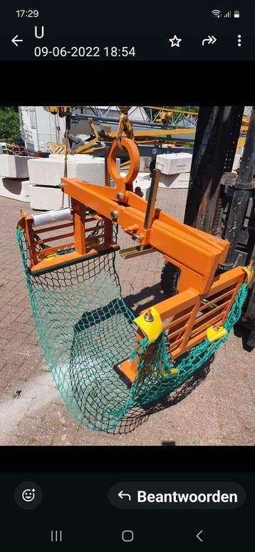 Blokkenklem, Hijswerktuig