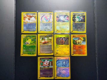 Pokémon - 10 Card - togetic Reverse Holo - Porygon Reverse, Nieuw