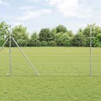 vidaXL Afrasteringspaal Gegalvaniseerd 25 x 1,5 m Staal, Verzenden, Nieuw, IJzer