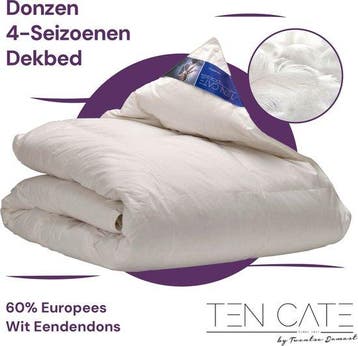 2dekans | Ten Cate Dekbed - Dekbed 240x200 - Donsdeken -, Ophalen of Verzenden, Zo goed als nieuw, Wit