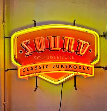 Sound Leisure Logo Neon Verlichting 72 x 50 cm, Ophalen, Gebruikt