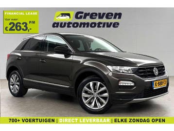 Volkswagen T-Roc 1.0 TSI Sport | Clima | LED |, Stof, Euro 6, Bruin, Handgeschakeld