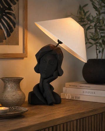 Lamp - Hars - Design lamp sculptuur