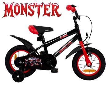 2Cycle Monster kinderfiets 12 inch (2 tot 4 jaar) voor, Verzenden, Nieuw, 2Cycle