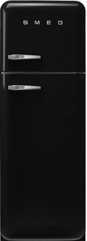 Smeg FAB30RBL6 koel-vriescombinatie Vrijstaand 294 l Zwart, Witgoed en Apparatuur, Koelkasten en IJskasten, Verzenden, Nieuw