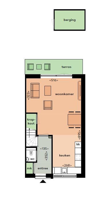 Te huur: Huis Abraham Bloemaart Corneliszstraat in Gorinchem, Gorinchem, Zuid-Holland