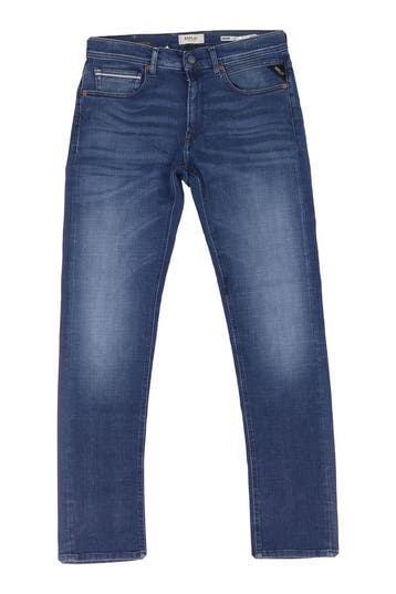 Replay Broek in maat W32 L34 Blauw, Kleding | Heren, Verzenden, Zo goed als nieuw, Blauw, Replay