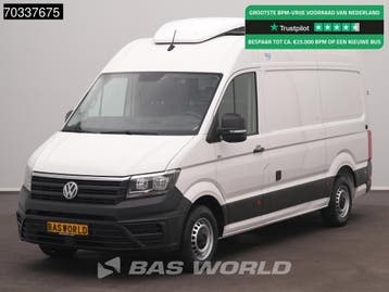 Volkswagen Crafter 140pk Koelwagen Kerstner Cooljet L3H3 AC/, Stof, Gebruikt, Euro 6, Volkswagen