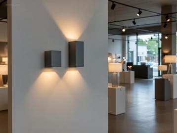 (12x) Wandlamp modern rechthoekig GU10 fitting..., Nieuw