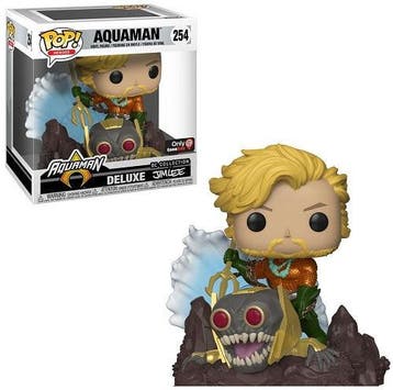 Funko - POP! - DC Comics - Aqua Man - Deluxe Jim Lee DC, Verzenden, Nieuw