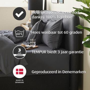 2dekans | Home by TEMPUR - Dekbedovertrek - 140x200 cm -, Ophalen of Verzenden, Zo goed als nieuw
