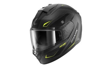 Shark Ridill 2 MEKARIUM - Mat Antraciet / Geel, Motoren, Kleding | Motorhelmen, Nieuw met kaartje, M, Verzenden, Shark