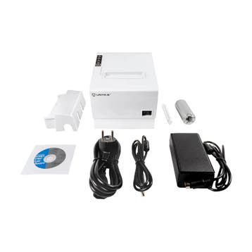 Unykach netwerk Thermo labelprinter POS5 wit USB-, RJ12-,..., Verzenden, Nieuw