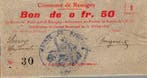 50 Centimes France Komitat 02440 – Remigny – 50 Centime, Verzenden