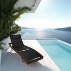 Wicker ligbed Moana - bruin mix, Verzenden, Nieuw