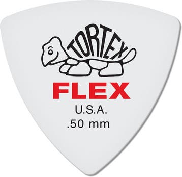 Jim Dunlop 456P050 Tortex Flex bas plectrum 0.50 mm 6-pack, Muziek en Instrumenten, Instrumenten | Toebehoren, Ophalen of Verzenden