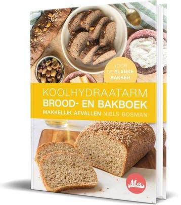 Koolhydraatarm Brood- en Bakboek, Recepten voor de Slanke, Boeken, Verzenden, Gelezen, Niels Bosman
