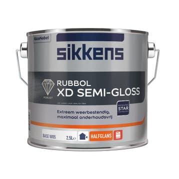 Sikkens Rubbol XD Semi Gloss - Alleen lichte kleuren - 1..., Overige kleuren, Nieuw, Ophalen of Verzenden, Lak