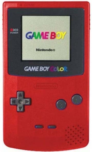 Nintendo Game Boy Color Rood (Nette Staat & Krasvrij Sche..., Spelcomputers en Games, Ophalen of Verzenden, Zo goed als nieuw