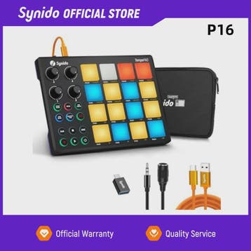 Synido TempoPAD P16 MIDI Controller: Draagbare Beat Maker Ma, Verzenden, Nieuw