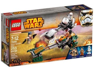 Lego Set - 75090 - Star Wars - Ezras Speeder Bike - RETIRED, Nieuw