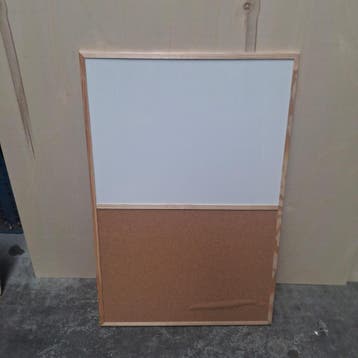 OUTLET - Prikbord Whiteboard - 60 x 90 cm, Ophalen of Verzenden, Nieuw