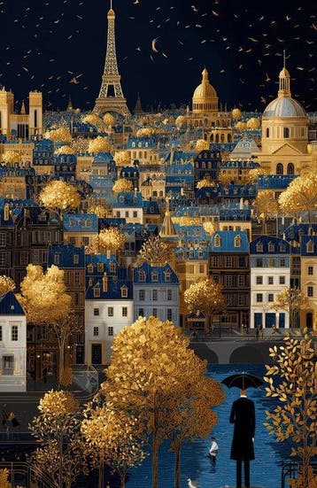 yamila - París: Un Jardín de Estrellas y Cúpulas de Oro