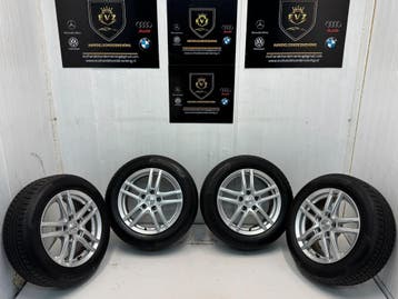 Dezent 205/60R16 inch sportvelgen set met winterbanden 5x112, Gebruikt, 16 inch, Banden en Velgen, Personenwagen