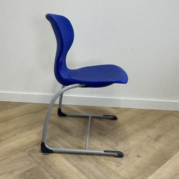 Proform ergonomische schoolstoel  zithoogte 47 cm,  blauw -, Huis en Inrichting, Stoelen, Gebruikt, Blauw, Ophalen of Verzenden