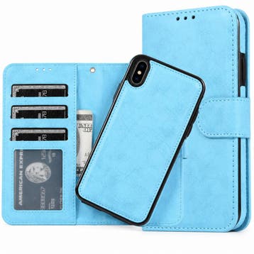 iPhone Xs Max Uitneembaar Magnetisch Bookcase Hoesje, Ophalen of Verzenden, Nieuw