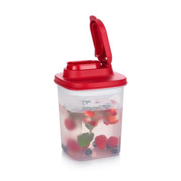 Tupperware Koelkastkan Vierkant 1 l Zonder filter, Ophalen of Verzenden, Nieuw