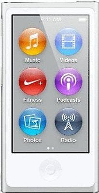 Apple iPod nano 7G 16GB silver, Verzenden, Zo goed als nieuw
