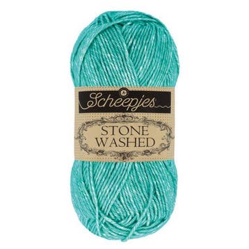 Scheepjes Stone Washed 50 gr - 815 Green Agate, Verzenden, Nieuw