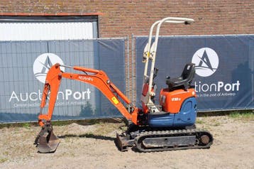 Veiling: Minigraver Kubota U10-3 Diesel 2010, Ophalen, Graafmachine