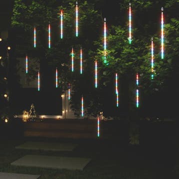 vidaXL Meteoorlichten 20 st 480 LEDs binnen/buiten 30 cm, Verzenden, Nieuw, Kunststof