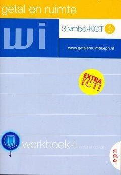 Getal en Ruimte 3 Werkboek-i VMBO-KGT-2 (per stuk), Boeken, Verzenden, Nieuw