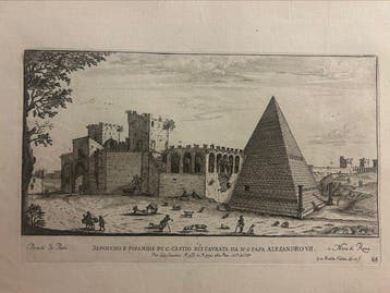 Italië - Rome; Giovanni Battista Falda (Valduggia, 1643 –, Boeken, Nieuw