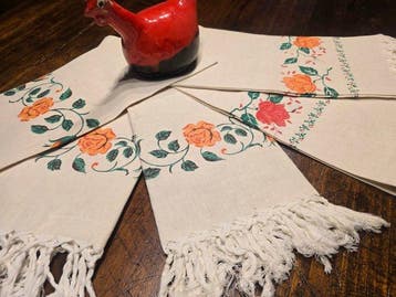 Handdoek (5) - 105 cm - 55 cm - Keukendoeken