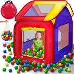 Speeltent - Kindertent - Speelhuisje - Met ballen - KIDUKU®, Kinderen en Baby's, Verzenden, Zo goed als nieuw