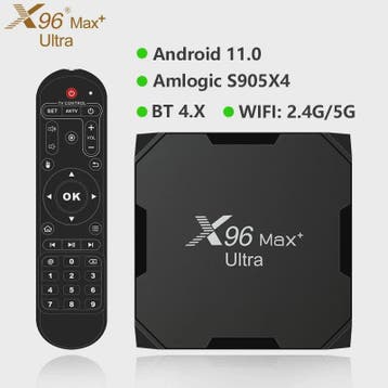 X96 MAX Plus Ultra Android 11 TV Box - 4K/8K Media Player me, Verzenden, Nieuw