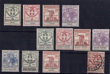 Koninkrijk Italië - Koninkrijk Italië 1924 – Parastatale, Gestempeld