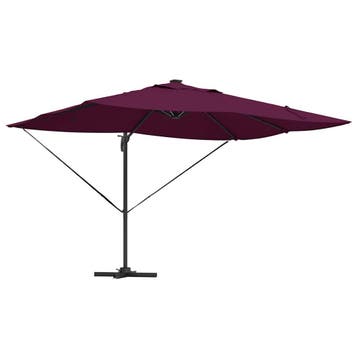 vidaXL Parasol 352 x 251 x 265 cm Polyester en Aluminium, Verzenden, Nieuw, 2 tot 3 meter